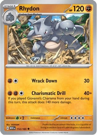 Rhydon 112-165