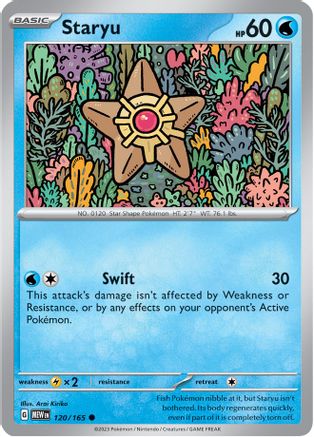 Staryu 120-165 Reverse Holo