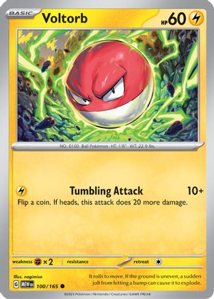 Voltorb 100-165 Reverse Holo