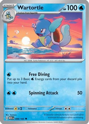 Wartortle 008-165