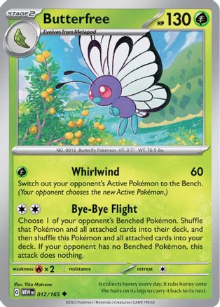 Butterfree 012-165