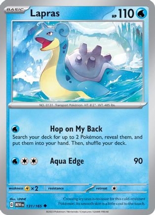 Lapras 131-165