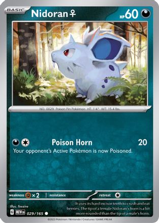 Nidoran 029-165