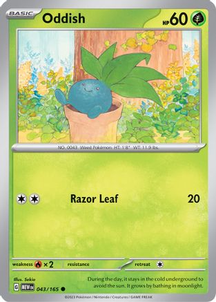 Oddish 043-165