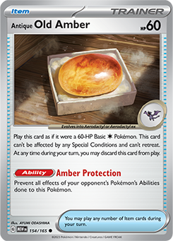 Old Amber 154-165