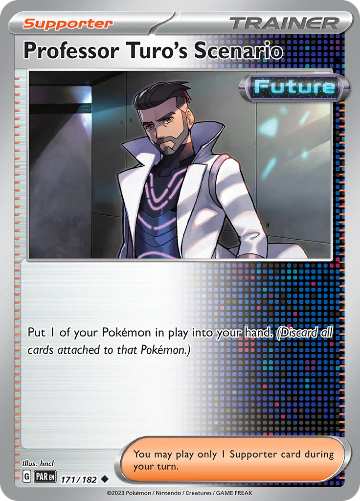 Professor Turo's Scenario (171/182) [Scarlet & Violet: Paradox Rift] Reverse Holo
